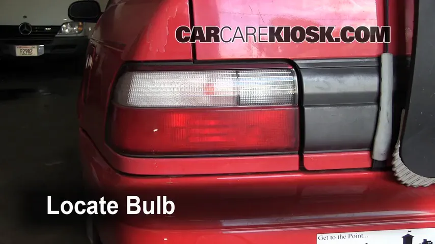 1996 Toyota Corolla 1.6L 4 Cyl. Lights Reverse Light (replace bulb)
